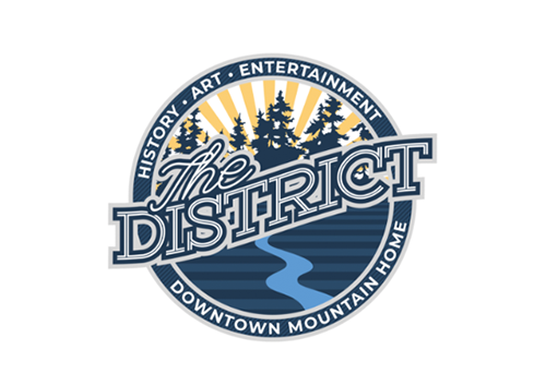 The District logo from Mountain Home Arkansas which was replaced by the Baker District logo in 2023